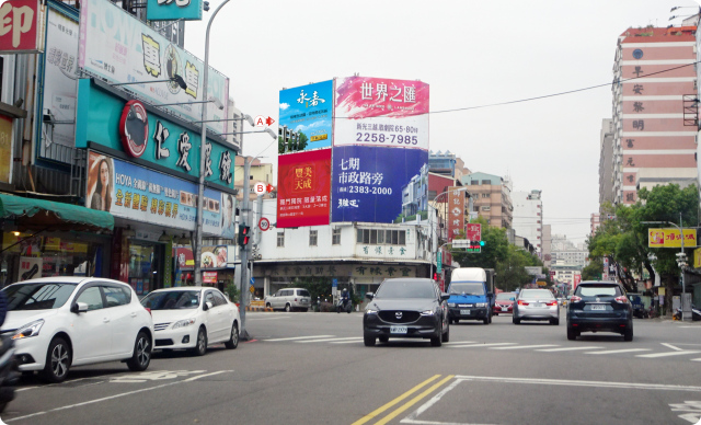 H-0408AB-五權西路與黎明路交叉路、黃昏市場